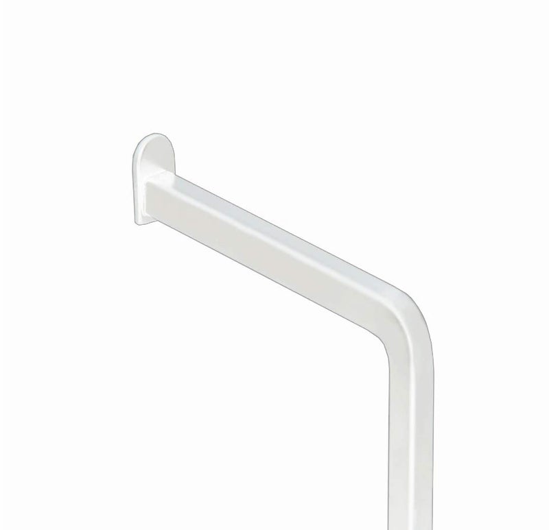 B&NN Adjustable Metal Handbag Rack Tabletop Handbag Purse Display Stand Single Hook Bag Stand Holder (White) - Image 3